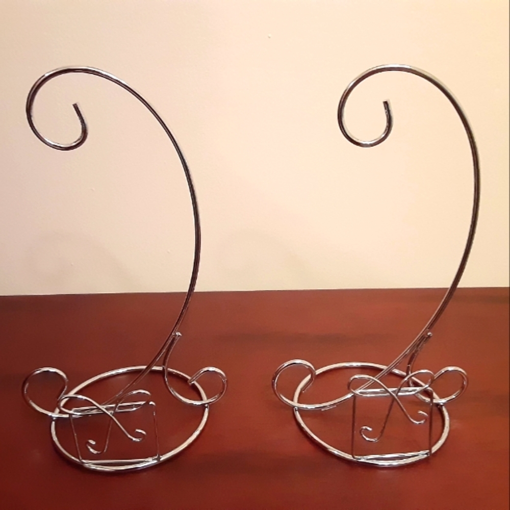 Set of TWO Ornament Stands - Presents